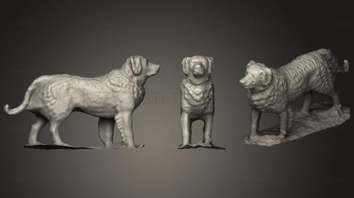 Статуэтки животных Железный Пес